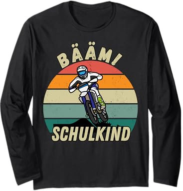 Back to School 2024 Jungen Fahrradbekleidung für den Schulanfang Langarmshirt