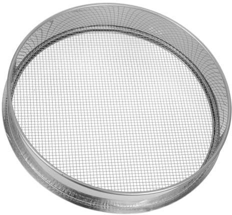 CAXUSD Bandejas para Tamizar Inoxidable De Jardín Herramienta para Tamizar Rocas