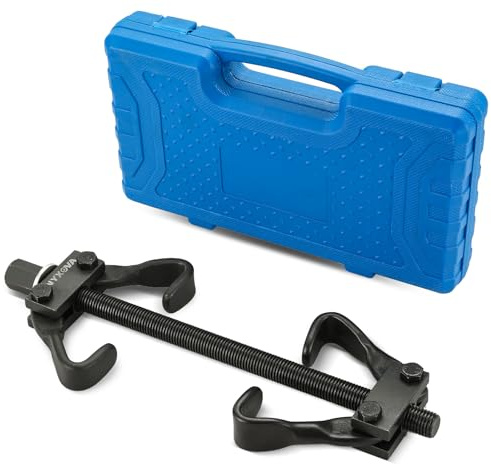 NYXOVA Strut Coil Spring Compressor Tool Kit, Remove and Install Vehicle Strut and Coil Springs Set for Vehicles, Coil Spring Compressor Tool with Storage Case