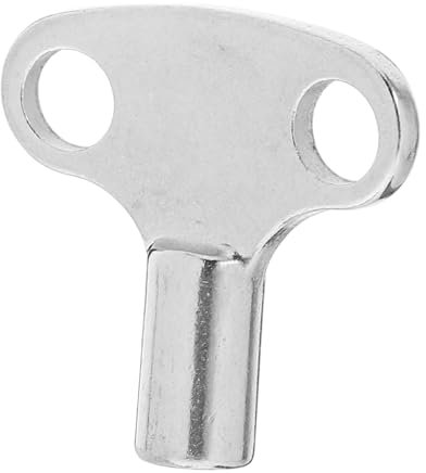 DECOMELODY Llave De Purga De Radiador Multifuncional Válvula De Escape Para Radiadores Herramienta De Plomería Metálica