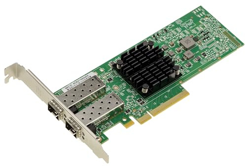 KALEA-INFORMATIQUE PCIe 3.0 x8 Controller-Karte Ethernet-LAN-Netzwerk 2 Ports 25G SFP28 mit Broadcom BCM57414B Chipsatz