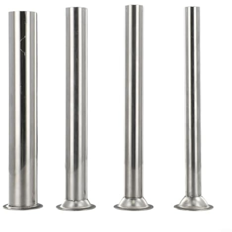 Bulevisiter Tubos de relleno de salchichas para picadora de carne, 4 tubos de llenado, boquillas de salchicha, embudo de salchicha para carne y alimentos para accesorio de molinillo (3,8 cm)