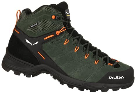 Salewa, Alp Mate Mid Herrenwanderstiefel, Grün, 40.5