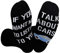 JTOUK Car Racing Gift Race Car Fan Gift If You Want Me To Listen To You Talk About Cars Funny Socks For RC Car Racer  (Talk About Cars EU)