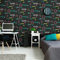 Holden Gamer Wallpaper Retro Gaming Black/Neon Pink 13311