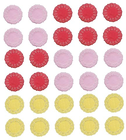 ABOOFAN 300 Pezzi Centrini Di Carta Bene Piccolo Bicchiere Di Carta