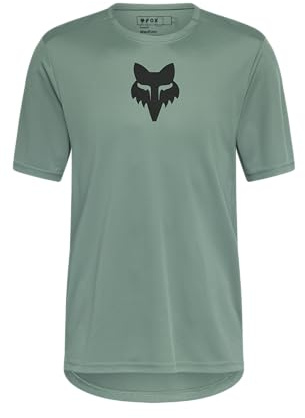 Fox Racing Maglia da Uomo Ranger a Maniche Corte per Mountain Bike, Pino., L