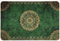 deco-mat Fußmatte Orient (50 x 70 cm, Grün) - rutschfeste und waschbare Fußmatte für außen/innen - saugstarke Schmutzfangmatte für Innen-/Außenbereich in orientalischem Design