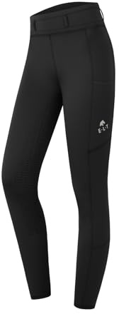 ELT Thermo-Reitleggings Ella, schwarz, Gr. 38