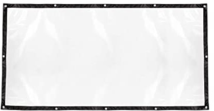 YLSZHYR PE-Plane, Transparent, Wasserdicht, mit Ösen, Regendichtes Tuch, Strapazierfähig, für Den Außenbereich, Garten, Regensicher, für Terrassenüberdachung, Gartenarbeit,(100 * 200cm)