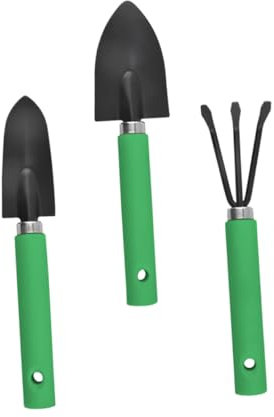 CIYODO 1 Satz Gartenwerkzeug Pflanzenzubehör Pflanzenschere Innengarten Bausatz Gartenhandwerkzeuge Blumenerde Mini-werkzeugsatz Indoor-Garten-kit Bonsai-kit Mini-Schaufel Pp Green