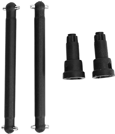 BAFOVY 2 Pcs en Acier CVD Arbre de Conduite Dogbone Set Arbre des d'entraînement d'essieu Arrière RC avec des Performances Améliorées pour SCY 16101 16102 16103 16201 1/16 RC CAR
