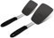 Unicook Silikon Pfannenwender Set - Pfannkuchenwender Silikon, Spatula Küche Zubehör für Spiegelei Omelette Pfannkuchen Hamburger, Silikonkautschuk zum Backen, Kochen, Mischen, 2 Stück