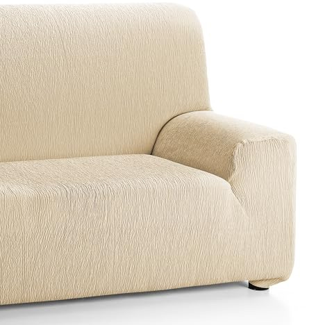 Martina Home Funda de sofá elástica Modelo Emilia - Color Beige -3 Plazas (170 a 220 cm)