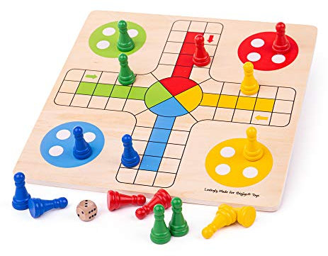 Bigjigs Toys Ludo Traditional Play