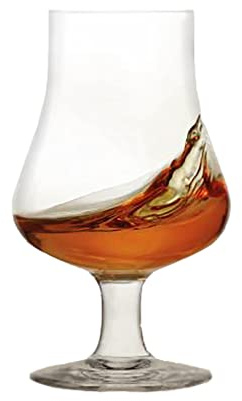 Stölzle Lausitz Nosing-glas tillverkat av glas, uppsättning med 6, kapacitet: 183 ml, höjd: 124 mm, ytterdiameter: 74 mm, 1610031