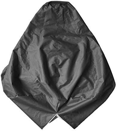 Sharplace XXL Wasserdichter Sitzsack Ohne Füllung – Sitzsackbezüge für Erwachsene – Bequeme Überzüge für Gaming Stuhl – 75 X 95 Cm/30 (nach Dem Befüll, Schwarz