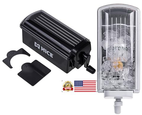 HICE Raffreddatore rapido per bevande – Hyper Spin - Raffreddatore istantaneo per lattine e bottiglie, senza batterie, raffreddamento ghiacciato per soda, birra e acqua, mini refrigeratore universale