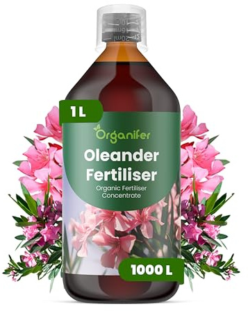 Fertilizzante liquido organico 1L per oleandro – crescita ottimale e piante rigogliose – Organifer