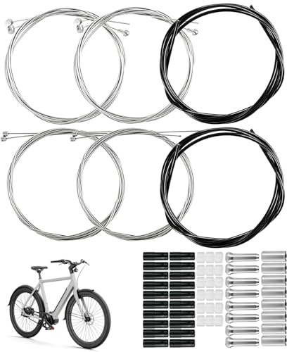 Juego de 4 cables de cambio de bicicleta universales para bicicleta
