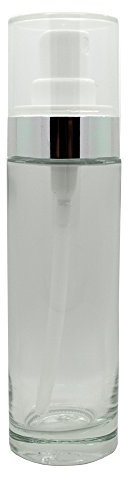 50ml Pure Glass Bottle for Cosmetics and Skincare products (Spray, Clear)