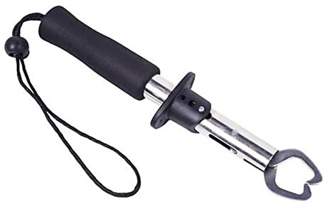 MENGDIYAQIAN Steuerfisch-Klemmgeräte Edelstahlköder Angeln Lippengreiferhalter Greifzangen Sicherheitsgriff Korrosionsbeständig