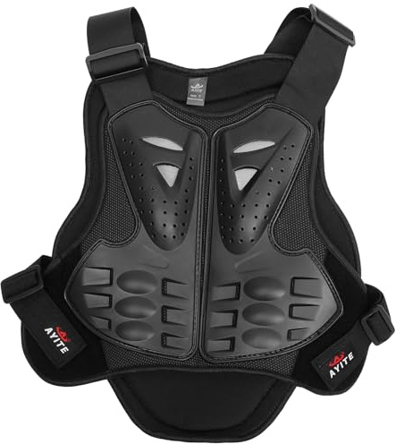 BESPORTBLE Boy Girl Vest Anti-collision Safety Jacket for Cycling Riding and Outdoor Sports Activities Comprehensive Chest and Back for Boys and Girls