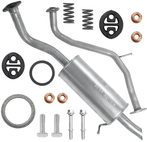 Polmo Schalldämpferset Auspuffanlage Auspuff für Auris 1 I E150 2006-09/2012 1.33 1.4 1.6