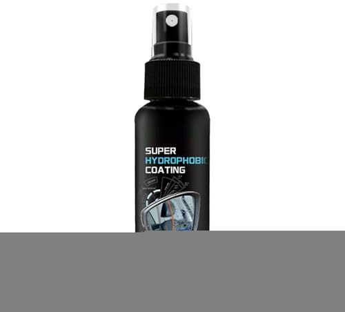 Secchio di vetro per auto - 30 ml di spray idrofobo parabrezza | Trattamento di finestre anti-fog per guida sicura, cura esterna del veicolo, specchi retrovisori, manutenzione au