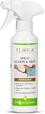 Flora Spray higienizante Ropa y Calzado. 200 ml, Estándar, Único