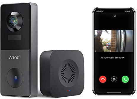 Arenti Vbell1 Wi-Fi Battery Powered Video Doorbell