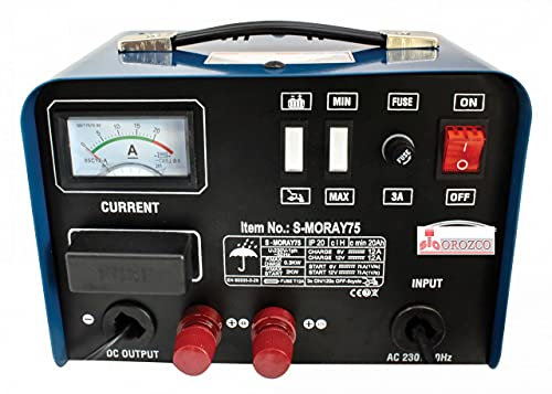 Cargador de Baterías Arrancador Profesional 6 y 12v