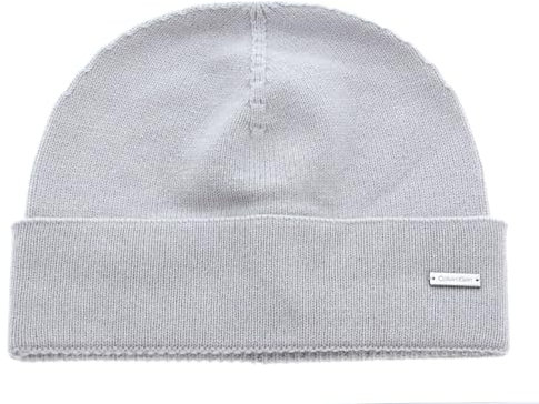 Calvin Klein Cashmere Knits Beanie Cement