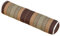 Handelsturm Thaikissen Rolle ca. 80x20 cm Kapok Yogarolle Kissenrolle für Massage oder Yoga Feste Nackenrolle (braun & beige)