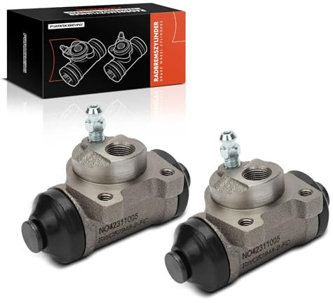Frankberg 2x Brake Wheel Cylinder Rear Axle Compatible with Berlingo Box/MPV B9 1.6L 2008-2024 Xsara Picasso N68 1.6L-2.0L 1999-2012 Partner Comuntilpace 5 G Replace# 4402C6