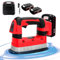Cordless Tile Vibration Tool with 2Pcs 1500mAh Batteries, 0-14000RPM, 6 Adjustable Speeds, with LED Display and Lock Button, 50kg Adsorption, Larger Working Area, for 300cm Tiles
