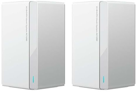 Xiaomi Mesh System AC1200 Système WiFi Mesh Dual Band Blanc Pack 2 unités