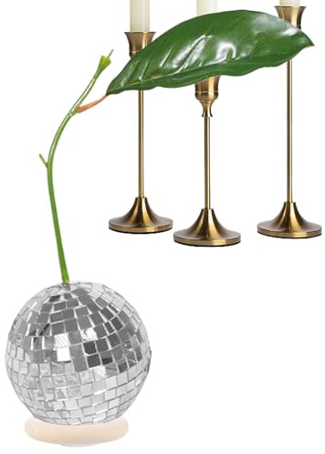 Decorazione per palla da discoteca, decorazione da tavolo, luce riflessa, decorazione estetica per matrimoni, feste, compleanni, bar, balli, vacanze, Natale