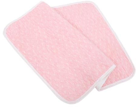 SUPVOX Materassino e Traspirante in Cotone per Neonata, Cuscino Assorbente Riutilizzabile, Lavabile in Lavatrice, per Fasciatoi e Maternità
