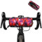 Rhinowalk Lenkertasche Fahrrad, Fahrradtasche vorne Lenker, Fahrradkorb, Mountainbike, Rennrad, Pendler-Umhängetasche, professionelles Fahrradzubehör-Tarnung Rot