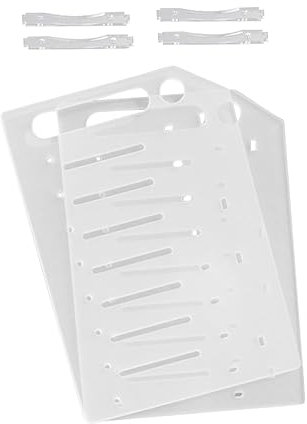 HOMSFOU 1 Set 8-Layer Acrylic 3.5 Inch Hard Drive Rack & Mounting Bracket