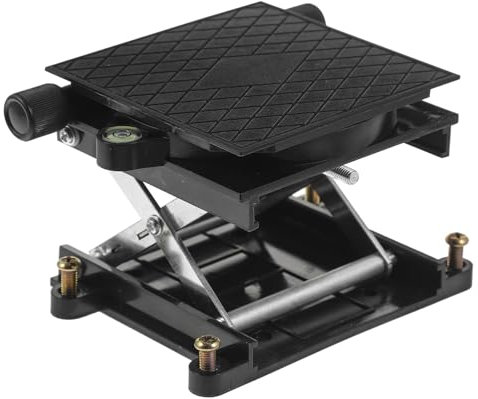 NIYANGLE Ascensori sollevatore tavolo da lavoro tavolo lavoro Supporto sollevamento laboratorio jack gli attrezzi piattaforma di sollevamento banco da laboratorio alluminio