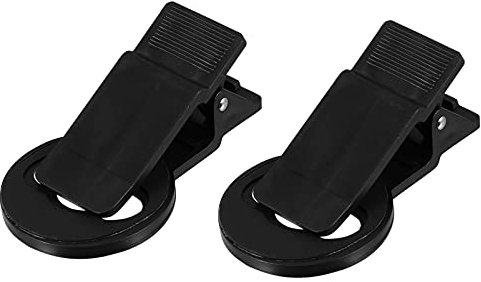 FUNNETOYU 2stücke Teiliges Handy-objektivklammern Aus Kunststoff Und Gummi rutschfest Stabil Kompatibel Mit Externen Fotoobjektiven Geeignet Für Weitwinkel Fisheye-Filter Schonend