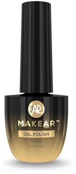 MAKEAR™ Top No Wipe Magic 8 ml | UV Top Coat ohne Schwitzschicht mit Multikolor-Glitter | Klarer Versiegler für UV Nagellack & Gelnägel | Hochglanz Finish