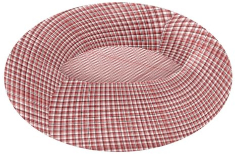 miaozhen rutig röd vit husdjur kattbädd varm och mjuk fluffigare ortopedisk hundbädd för extra liten storlek husdjurstillbehör kamor för maskotas 50 cm x 45 cm
