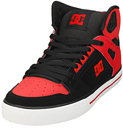 DC Shoes Herren Pure High-top Wc Schuh, Fiery Red White Black, 48.5 EU