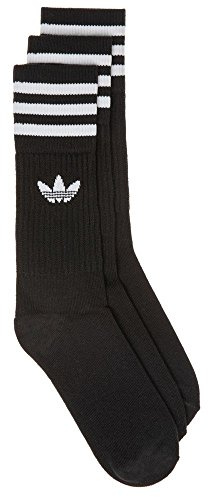 ADIDAS IL5020 SOLID CREW SOCK Socks Unisex Adult black/wonder beige/orchid fusion Size M