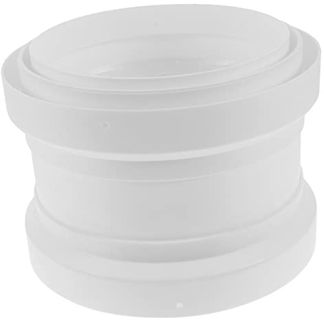 Veemoon Pipe Check Valve for Ventilation System Air Vent Duct Connector Flange Fittings