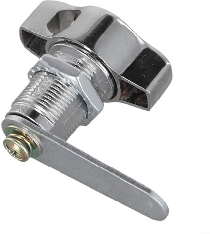 Zinklegering mekaniskt dörrlås nyckellöst hänglås för skåp och skåp säkra dina föremål (25 mm)