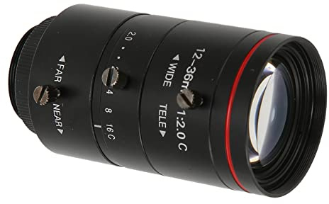12–36 mm F2.0 zoomobjektiv, stor manuell öppning för hög upplösning, kompakt lins för professionella och amatörer som reser eller studio